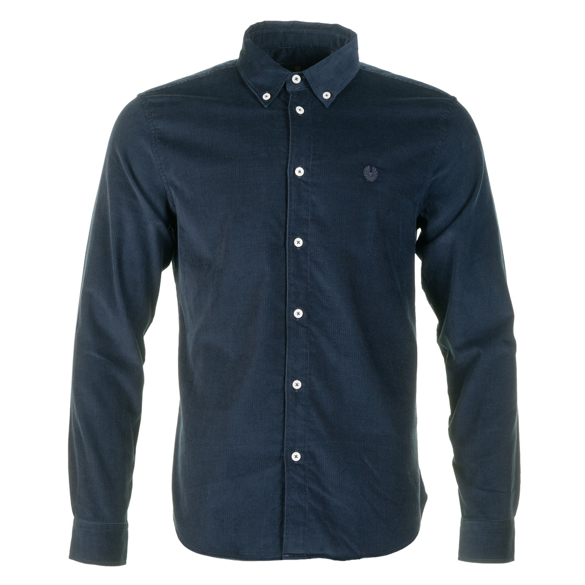 Long Sleeve Corduroy Street Shirt Dark Ink