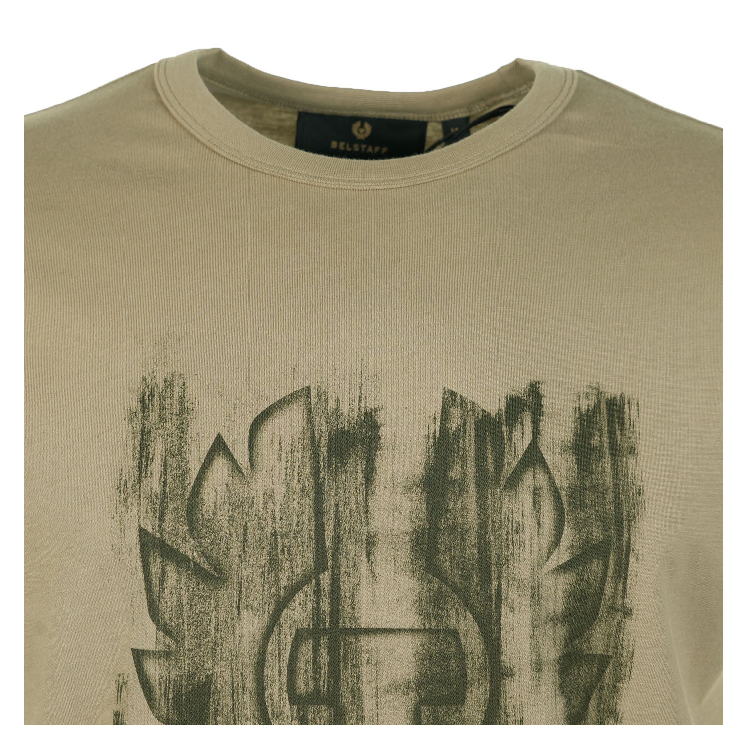 Short Sleeve Corrosion T Shirt Fatigue Green