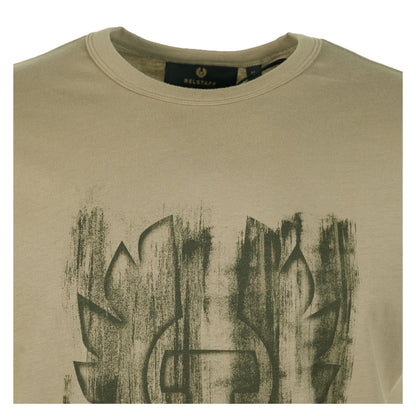 Short Sleeve Corrosion T Shirt Fatigue Green