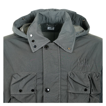 Heavy Chrome-R Goggle Jacket Raven - Grey