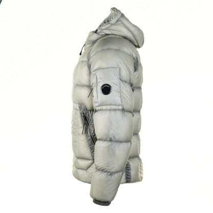 DD Shell Hooded Down Jacket Flint Grey