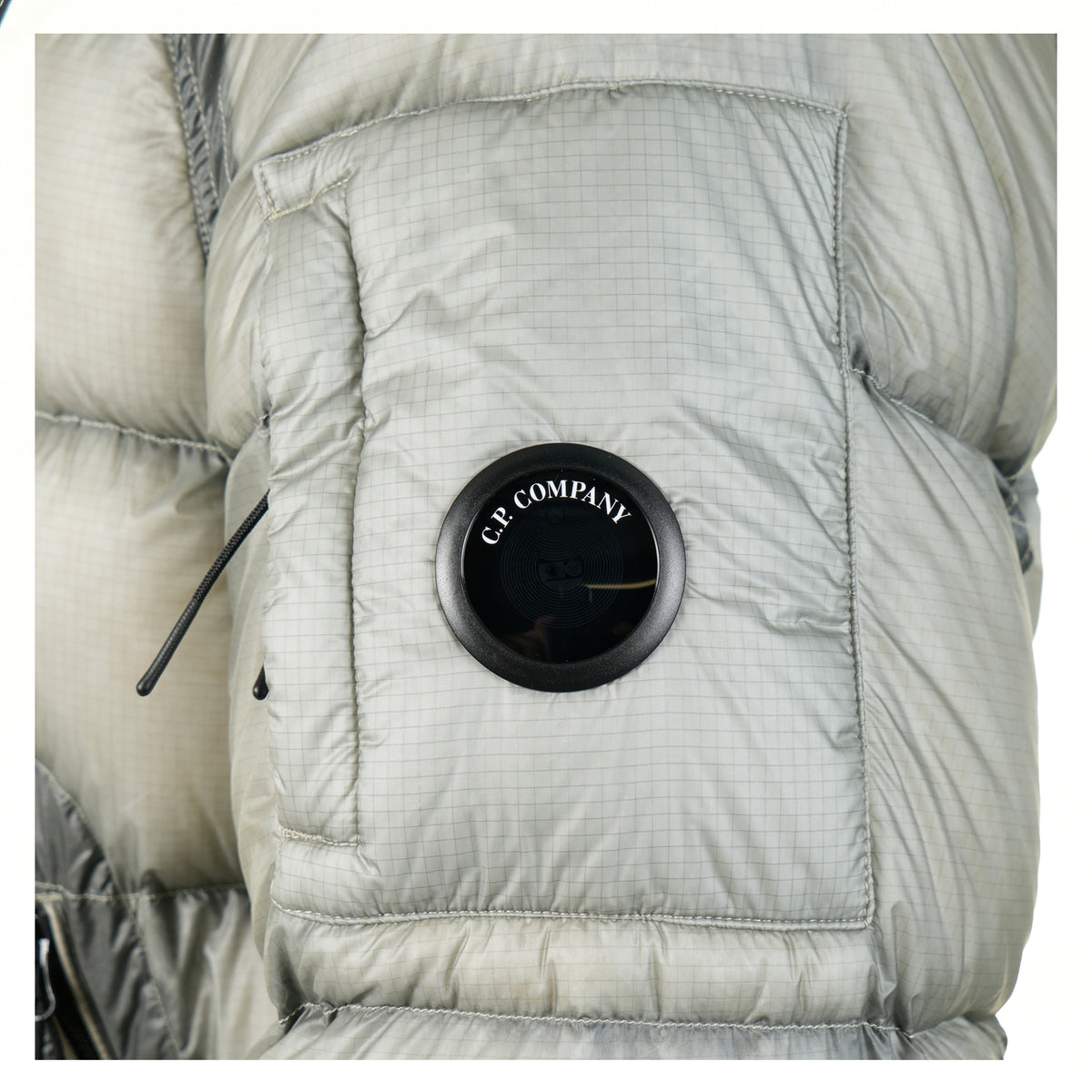 DD Shell Hooded Down Jacket Flint Grey