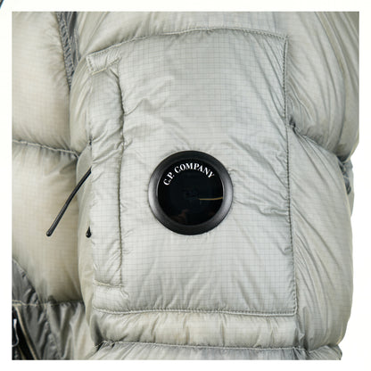 DD Shell Hooded Down Jacket Flint Grey