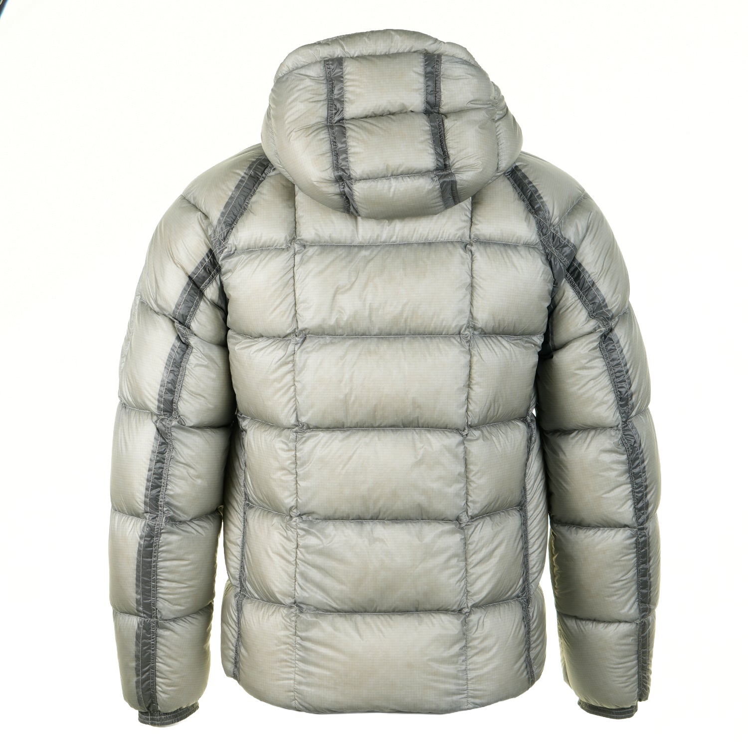 DD Shell Hooded Down Jacket Flint Grey