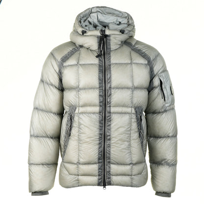 DD Shell Hooded Down Jacket Flint Grey