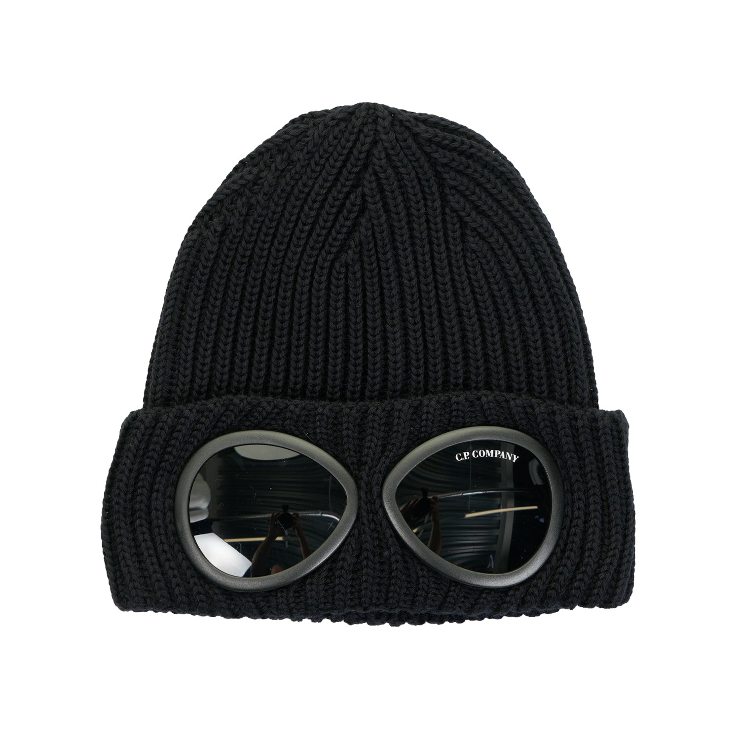 Goggle Beanie Merino Wool Total Eclipse