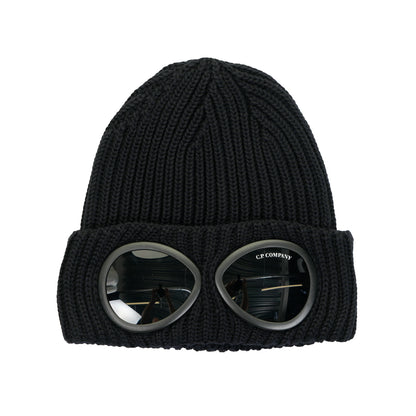 Goggle Beanie Merino Wool Total Eclipse