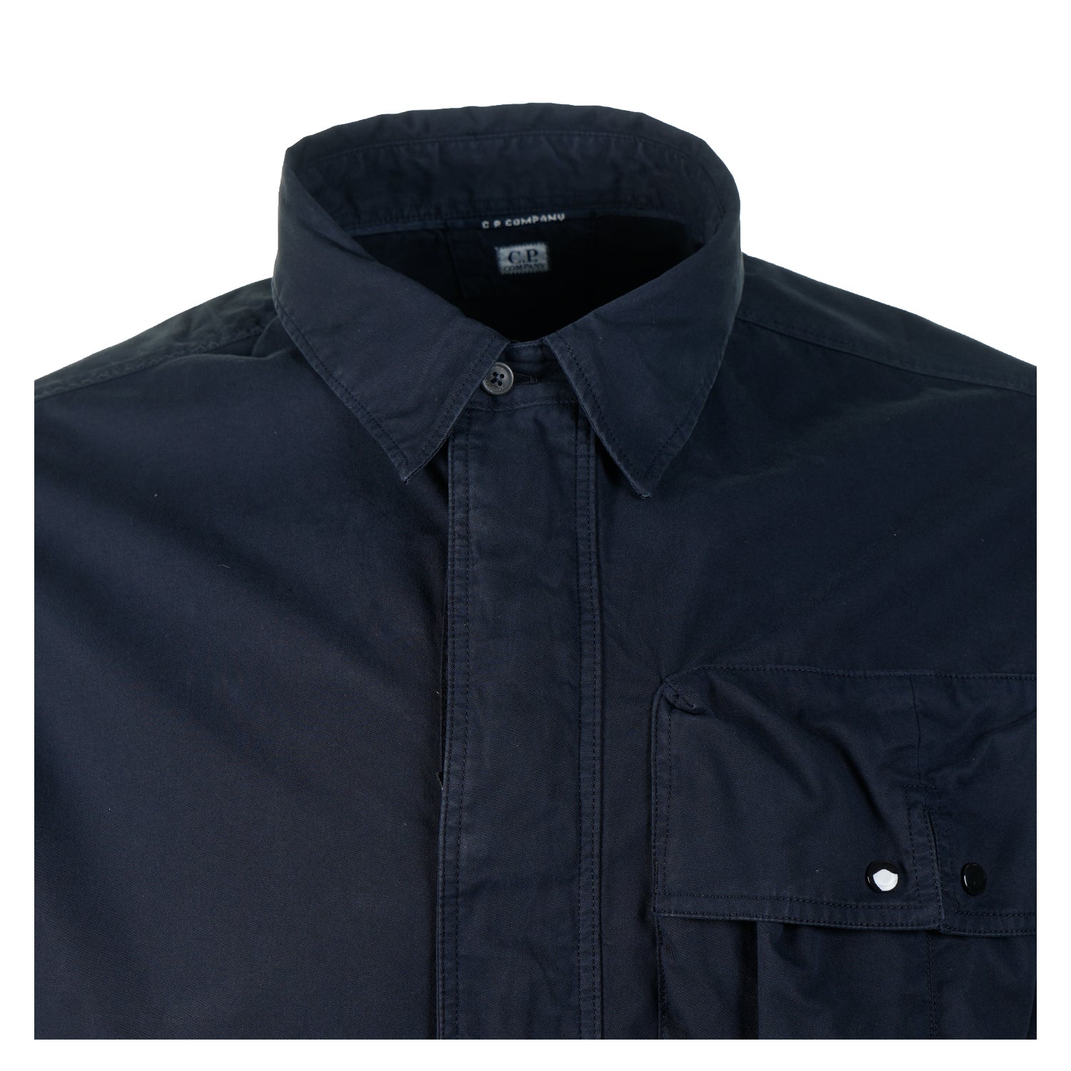 Gabardine Long Sleeve Hidden Zip Total Eclipse