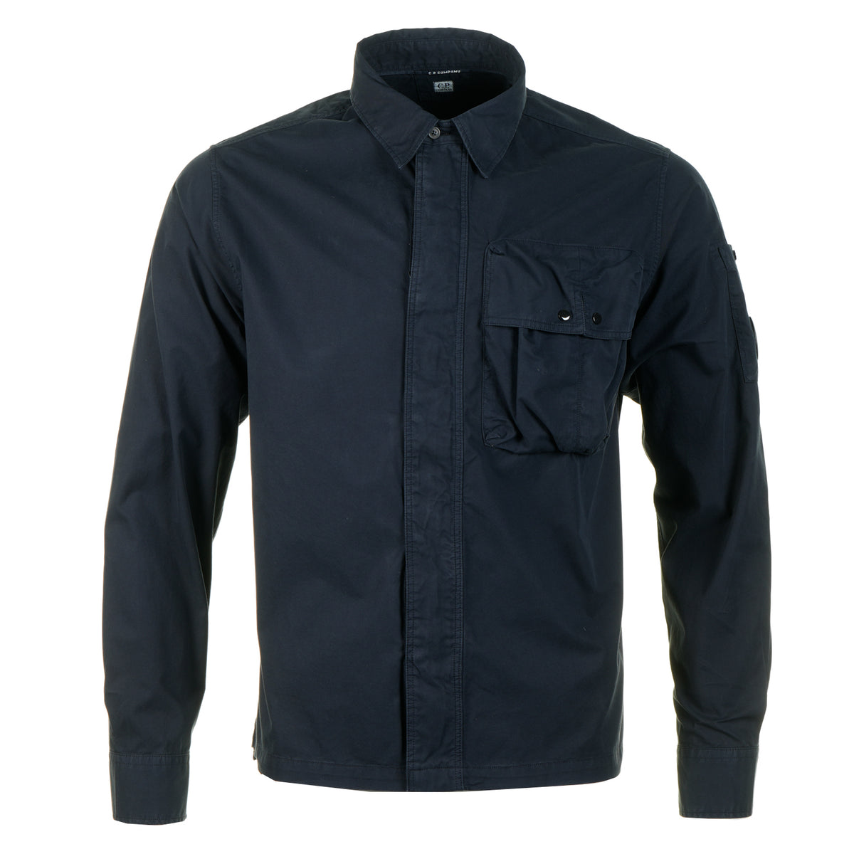 Gabardine Long Sleeve Hidden Zip Total Eclipse