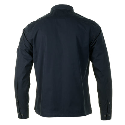 Gabardine Long Sleeve Hidden Zip Total Eclipse