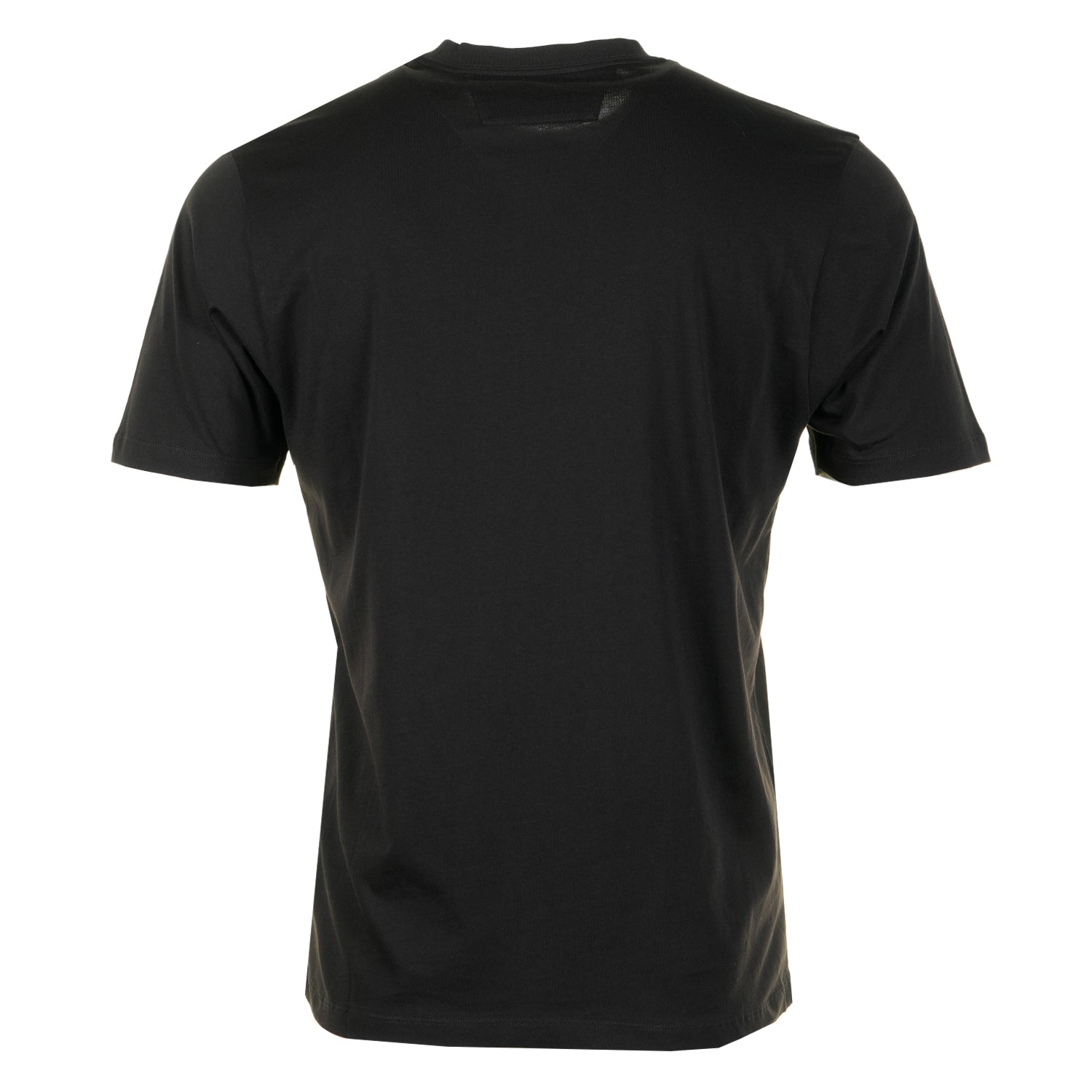 Short Sleeve 30/1 Jersey Logo Patch T-Shirt Black