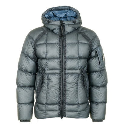 DD Shell Hooded Down Jacket Orion Blue