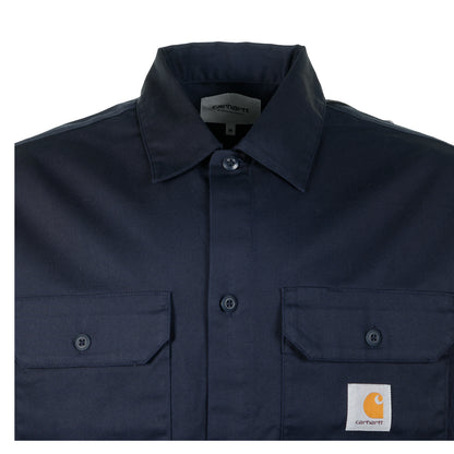 Long Sleeve Craft Shirt Dark Navy