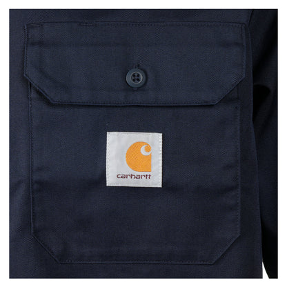 Long Sleeve Craft Shirt Dark Navy