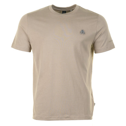 Short Sleeve Crescent T Shirt Ashen