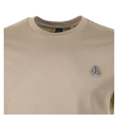 Short Sleeve Crescent T Shirt Ashen