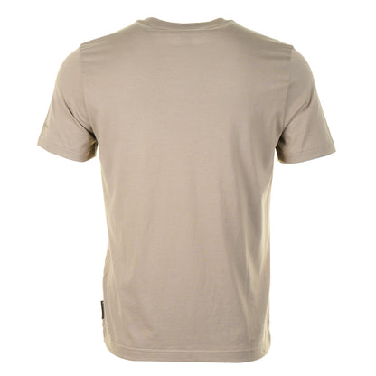 Short Sleeve Crescent T Shirt Ashen