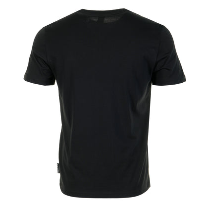 Short Sleeve Crescent T Shirt Black