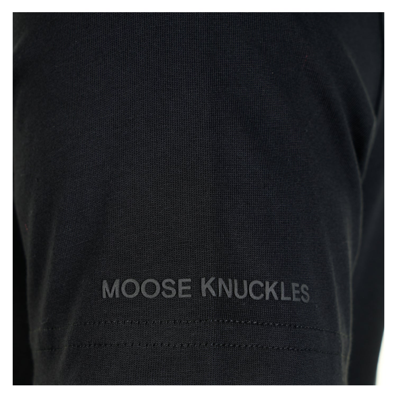 Short Sleeve Crescent T Shirt Black