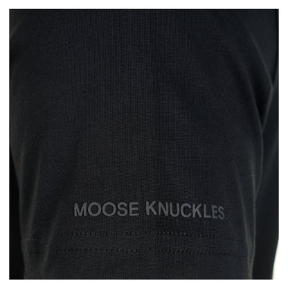 Short Sleeve Crescent T Shirt Black