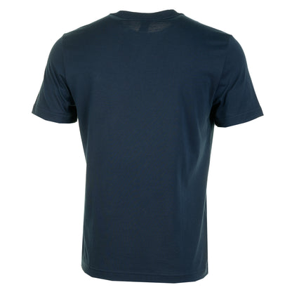 Short Sleeve Crescent T Shirt Navy