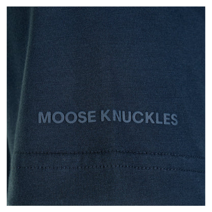 Short Sleeve Crescent T Shirt Navy