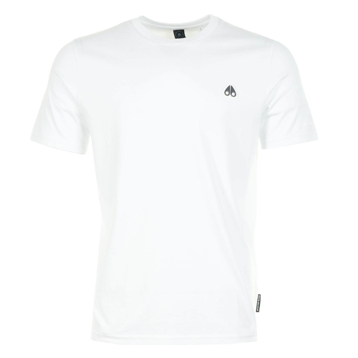 Short Sleeve Crescent T Shirt White