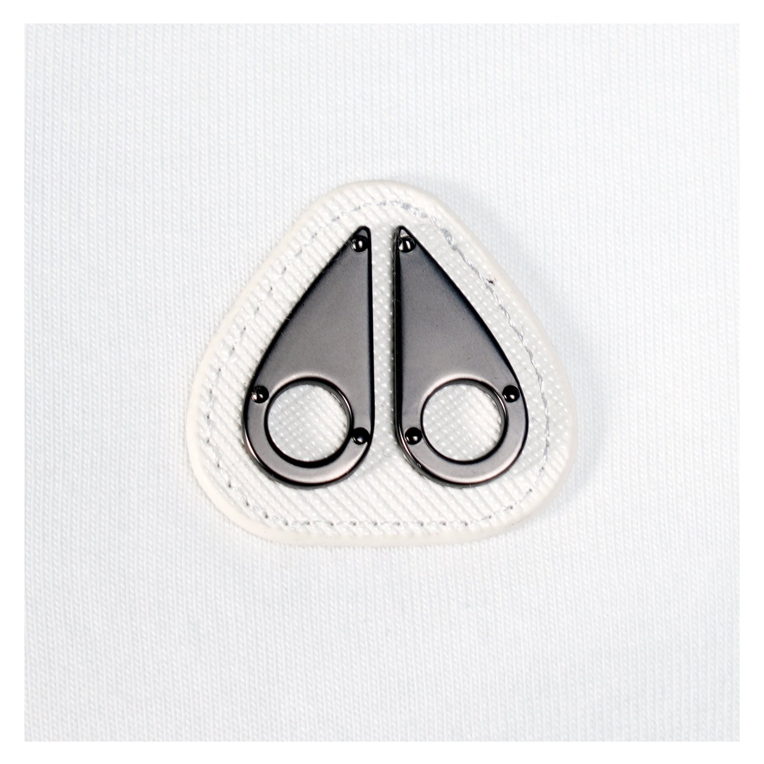 Short Sleeve Crescent T Shirt White