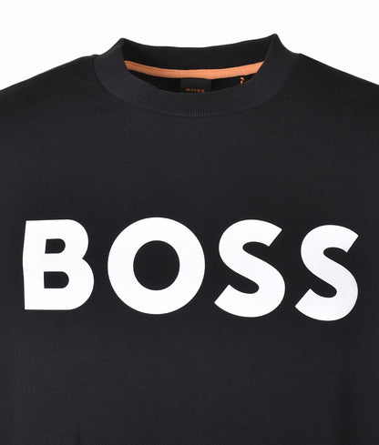Webasic Crew Neck Sweatshirt Black
