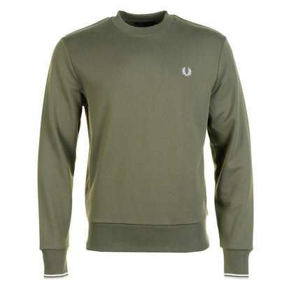 Crew Neck Sweatshirt Laurel Green
