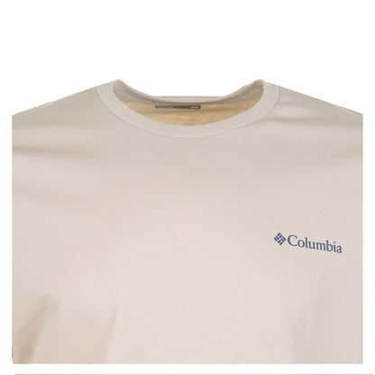 CSC Outdoor Back Graphic T Shirt Dark Stone