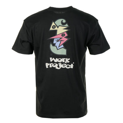 Short Sleeve Cubist T Shirt Black