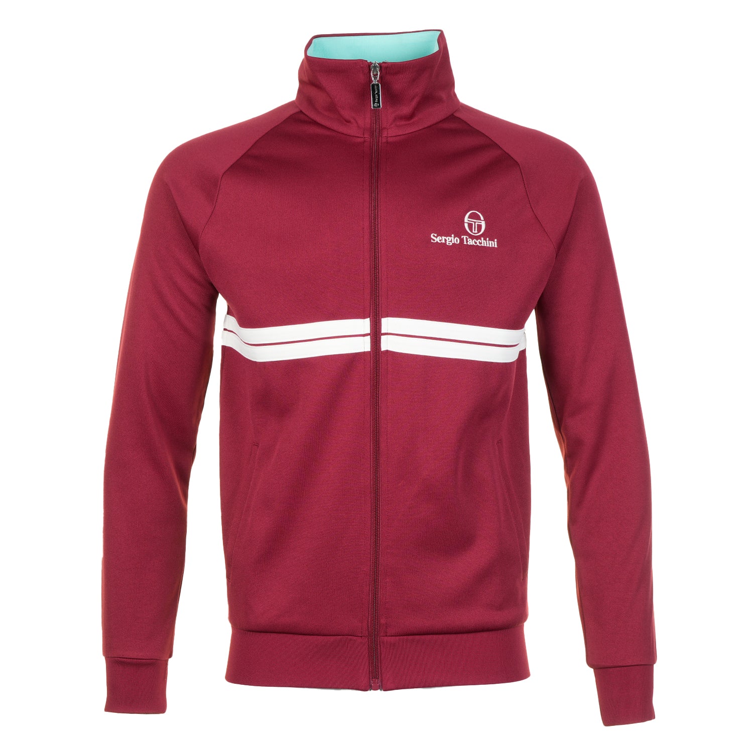 New Dallas TT Track Top Rhubard Gardenia Aruba Blue