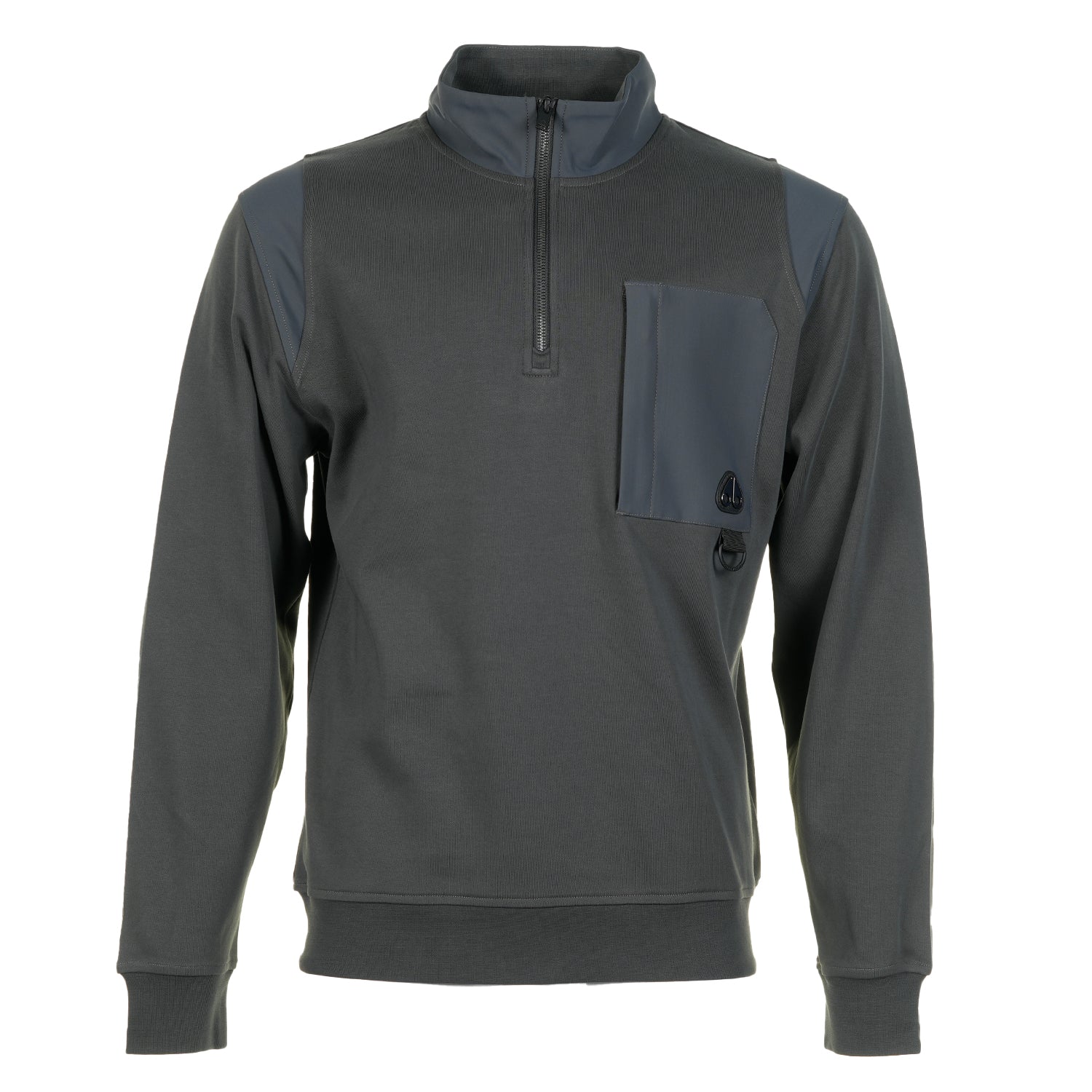 Dalon Quarter Zip Sweatshirt Cement