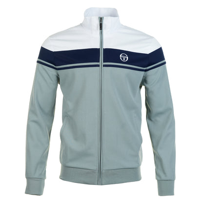 Sergio Tacchini Damarindo TT Track Top White / Maritime Blue / Lead