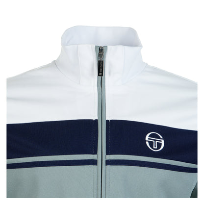 Damarindo TT Track Top White / Maritime Blue / Lead