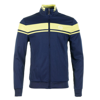 Damarindo TT Track Top Maritime Blue / Celery Green