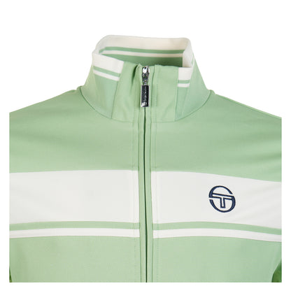 Damarindo TT Track Top Quiet Green / Gardenia