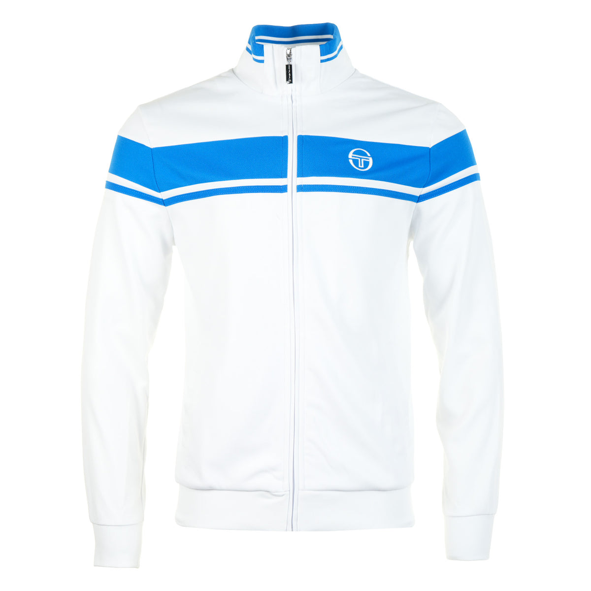 Damarindo TT Track Top White / Princess Blue
