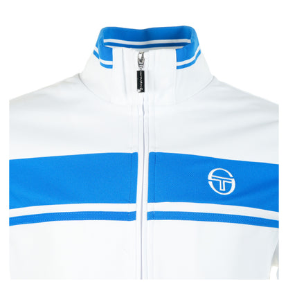 Damarindo TT Track Top White / Princess Blue