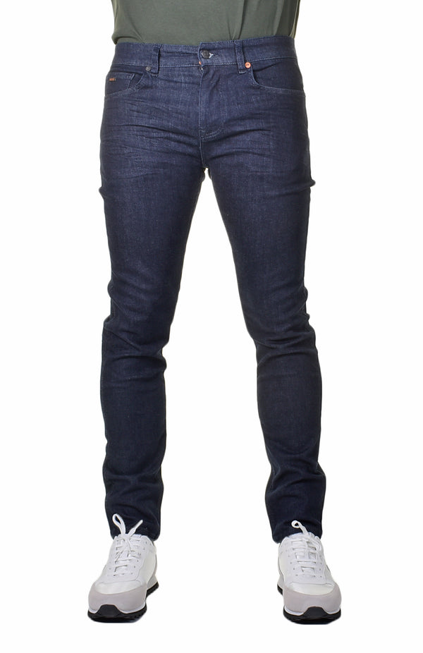 Delaware Slim Fit Stretch Jeans 409 Navy