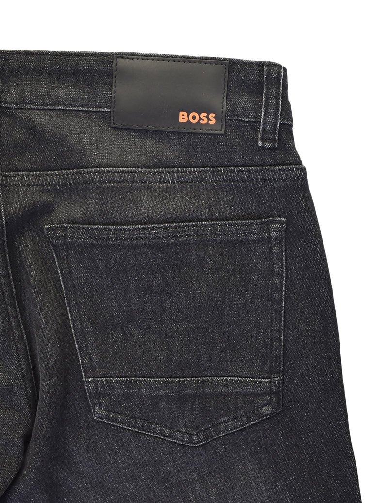 Delaware Slim Fit Stretch Jeans 011 Charcoal