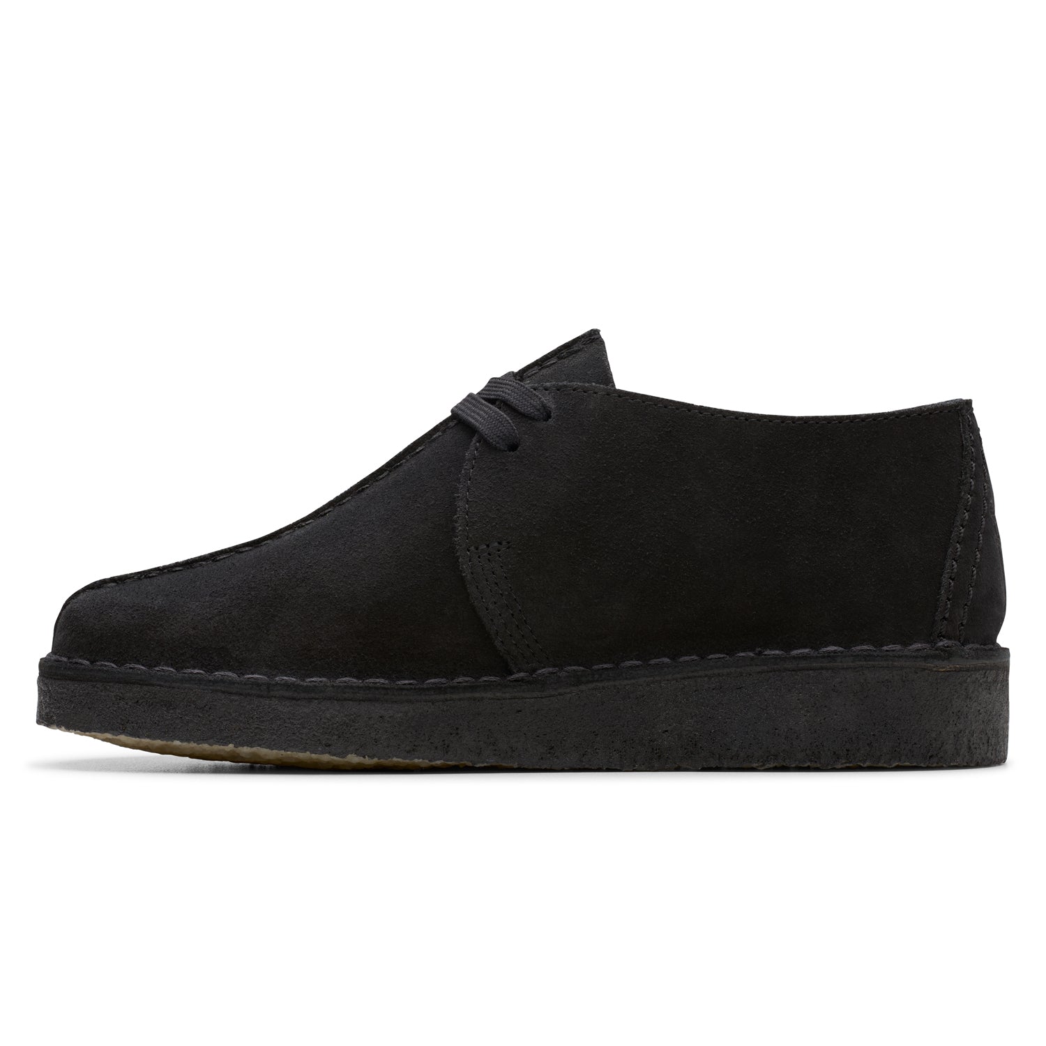 Desert Trek Shoe Black Suede