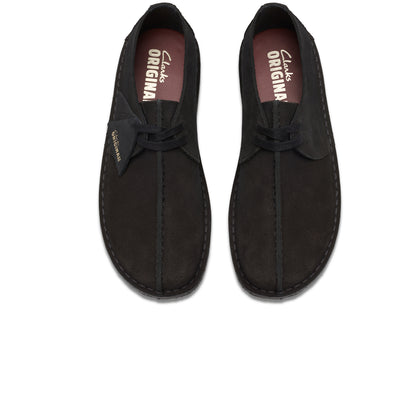 Desert Trek Shoe Black Suede