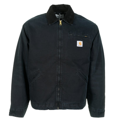 Winter OG Detroit Jacket Aged Canvas Black