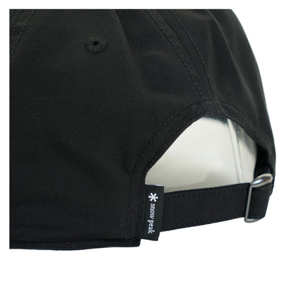 Light Dobby Cloth Cap Black