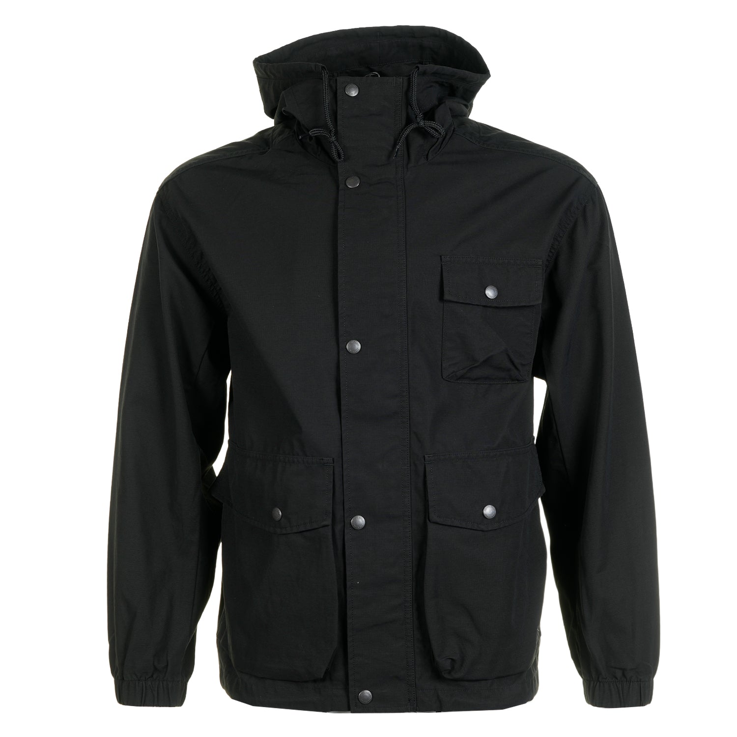 Light Dobby Cloth Parka Black