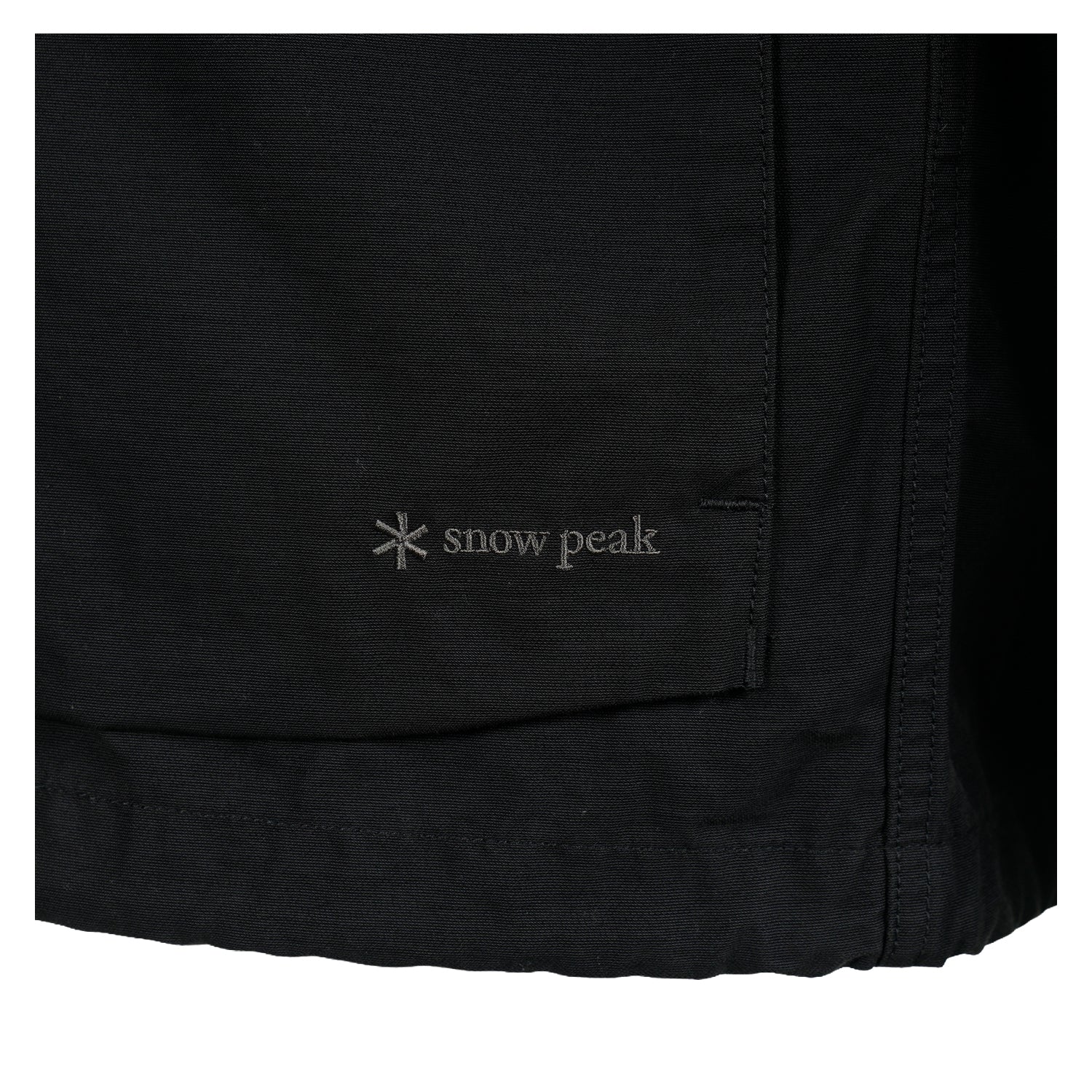 Light Dobby Cloth Parka Black