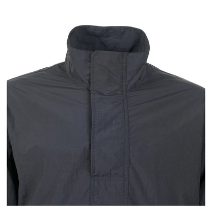 Nylon Double Rip Anorak Black