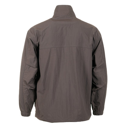 Nylon Double Rip Anorak Dark Brown